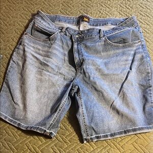 Lee Women's Light Blue Jean Shorts